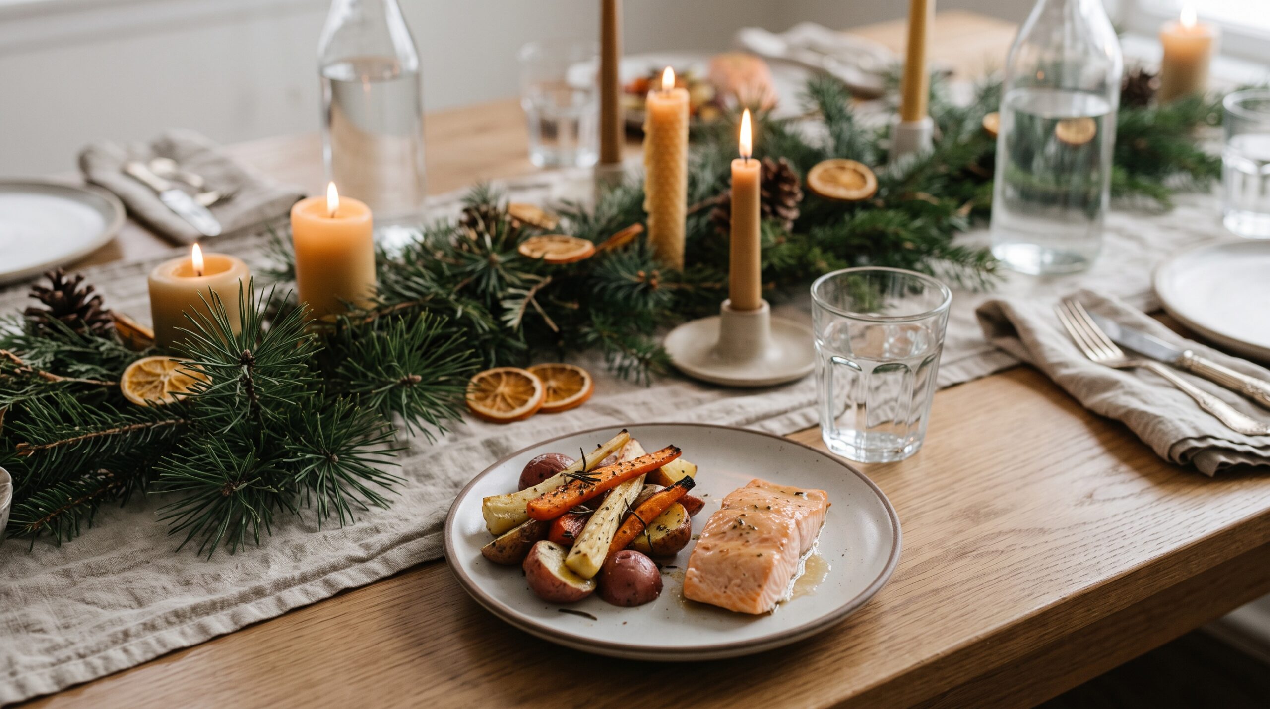 Bewust eten, portiecontrole en actief blijven: gezonde tips voor de feestdagen.